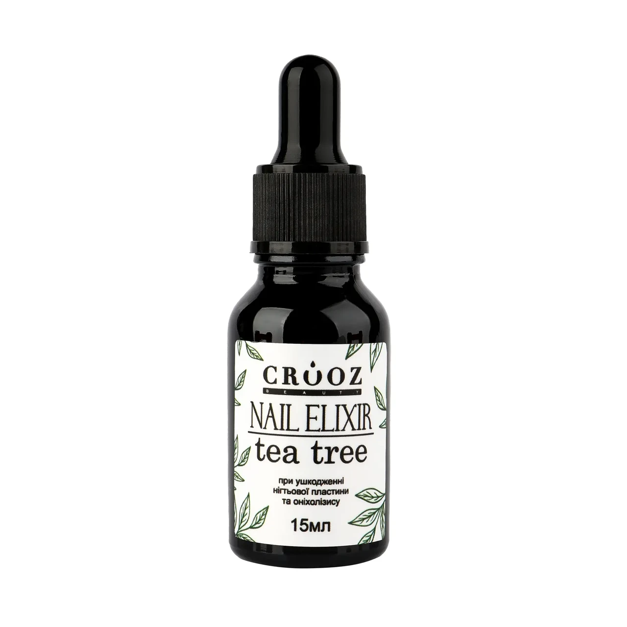 Crooz Засіб від оніхолізису Nail Elixir Tea Tree, 15 мл