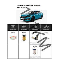 Комплект фільтрів Skoda Octavia IV 2.0 TDI (2020-) WIX