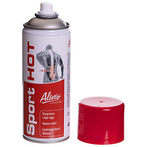 Розігріваючий спрей для м'язів Alivio SPORT HOT AC-006 400мл Код AC-006, фото 3