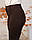 Брюки жіночі класичні укорочені Алекс шоколад, фото 9