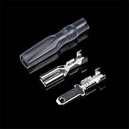 Набір обтискних клем з ізоляцією - 270 шт (2.8 мм, 4.8 мм, 6.3 мм) - конектори - клеми мама-тато - SLV, фото 4