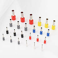 Набір 1200 шт - обтискні наконечники - ізольовані мідні клеми для проводів, фото 4