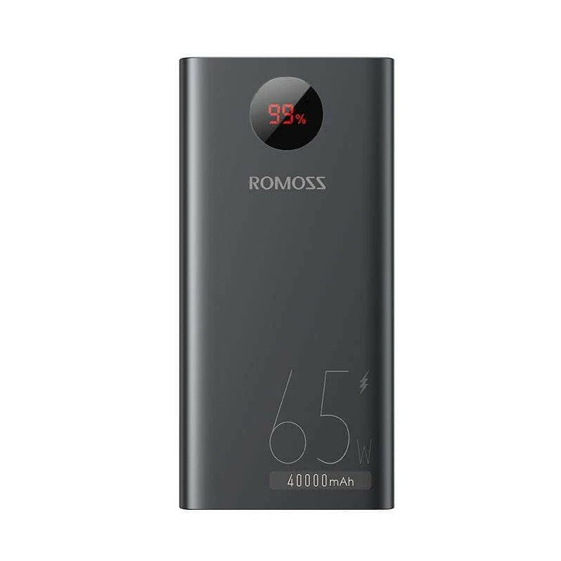 Повербанк Romoss 40000 mAh 65W PEA40 Pro PD (PEA40-282-2133H) Black