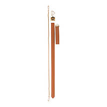 Поводок LOCKINK Tied Collar with Leash Set - Brown, фото 5