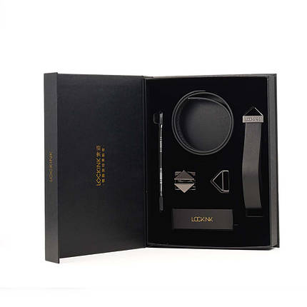 Поводок LOCKINK Tied Collar with Leash Set - Black, фото 1
