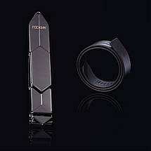Регульована шлепалка LOCKINK Adjustable Slapper for Impact Play — Black, фото 4