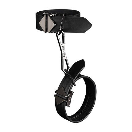 Наручники LOCKINK Wristcuffs/Anklecuffs Black Set, фото 1