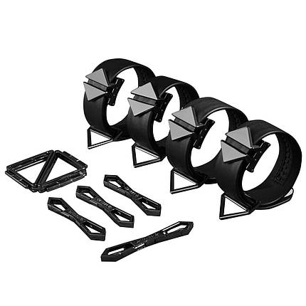 Набір для зв'язування LOCKINK Hogtie Set — Black, фото 1