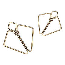 Затискачі для сосків із важкою підвіскою LOCKINK Nipple Clamps with Heavy Pendant - Golden, фото 3