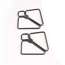 Затискачі для сосків із важкою підвіскою LOCKINK Nipple Clamps with Heavy Pendant - Grey, фото 2