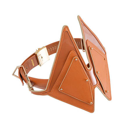 Маска на очі LOCKINK Vixen Blindfold Brown Set, фото 1