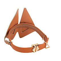 Маска на очі LOCKINK Vixen Blindfold Brown Set, фото 5