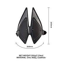 Маска на очі LOCKINK Vixen Blindfold Black Set, фото 3