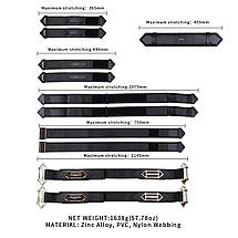 Фіксатори рук і ніг для ліжка LOCKINK BDSM Adjustable Bed Restraint Kit, фото 3
