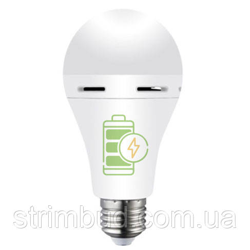 Лампа акумуляторна Е27 LED CT-4229 АС9W DC3W 6400K