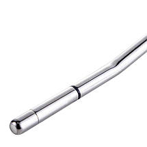 Уретральний зонд LOCKINK SEVANDA Vibrating & E-stim Metal Urethral Sounding — White, фото 6