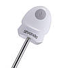 Уретральний зонд LOCKINK SEVANDA Vibrating & E-stim Metal Urethral Sounding — White, фото 8