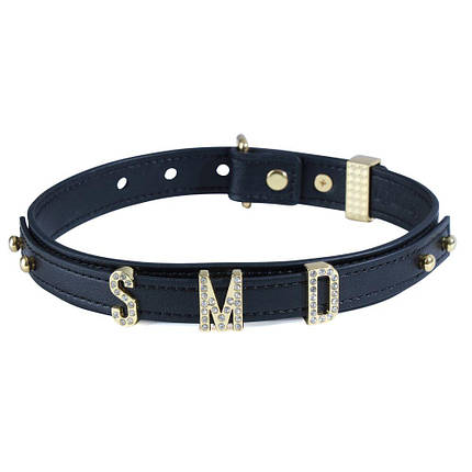 Нашийник LOCKINK Dark DIY Alphabet Collar, фото 1