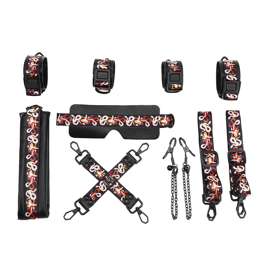 БДСМ-набір LOCKINK The Flowering Serpent — Bondage Set, 7 шт.