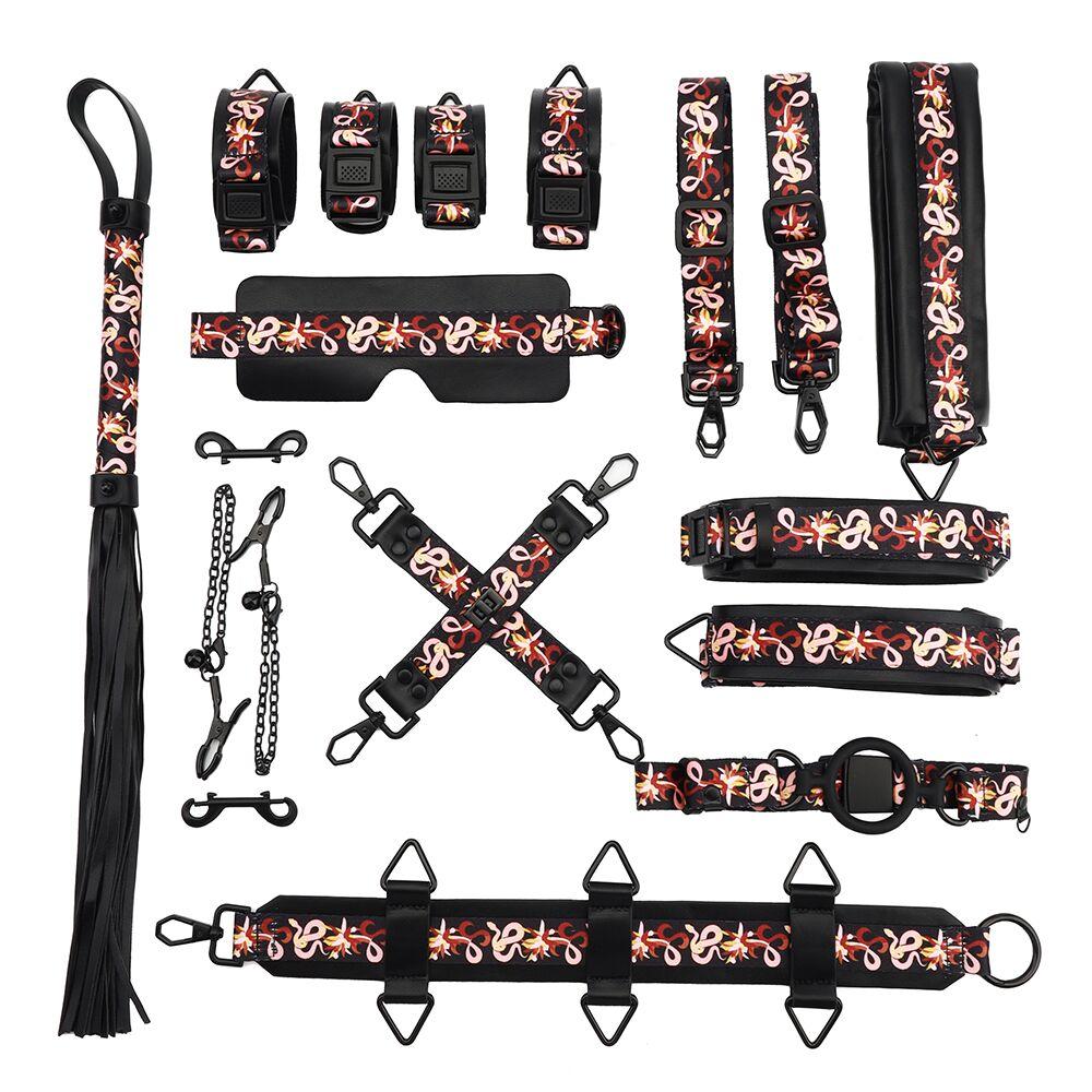 БДСМ-набір LOCKINK The Flowering Serpent — Bondage Set, 12 шт.