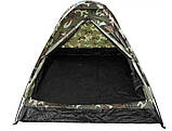 Туристичний Намет з чохлом двомісний до 5000 мм Mil-Tec Igloo 14207020 Woodland, фото 5