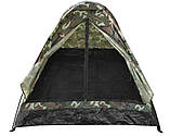 Туристичний Намет з чохлом двомісний до 5000 мм Mil-Tec Igloo 14207020 Woodland, фото 7