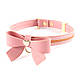 Повідець LOCKINK SEVANDA Love Heart Butterfly Leather Collar Set - Pink 18+, фото 2