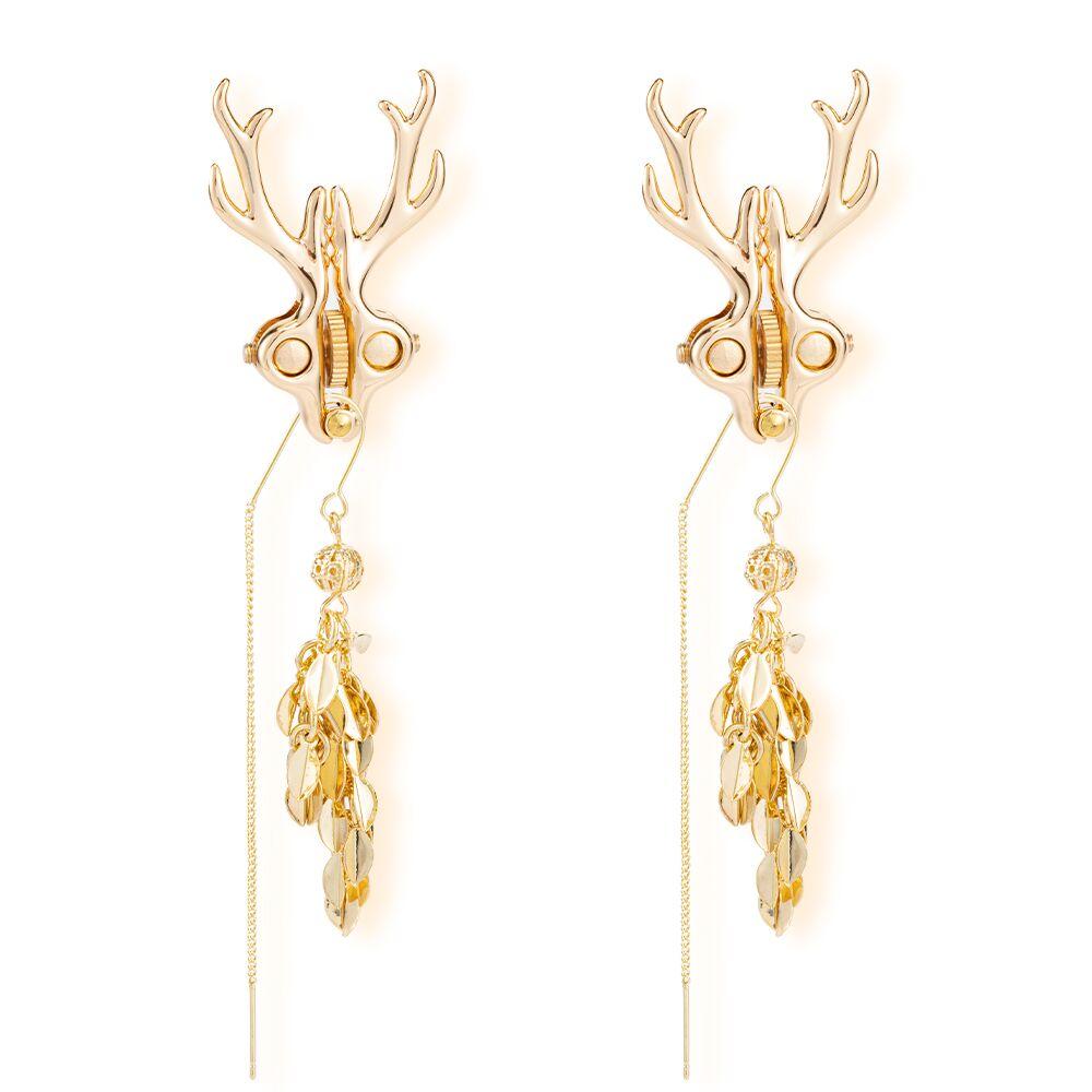 Затискачі для сосків LOCKINK SEVANDA Stag Adjustable Nipple Clamps Set 18+, фото 1