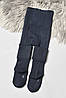 Колготи дитячі махрові для хлопчика однотонні темно-синього кольору 191653P, фото 2