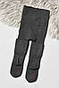 Колготи дитячі махрові для хлопчика темно-сірого кольору з малюнком р.104-116 191771P, фото 2