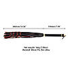 Флогер LOCKINK SEVANDA Red & Black Braided Tail Flogger Bomba💣, фото 6