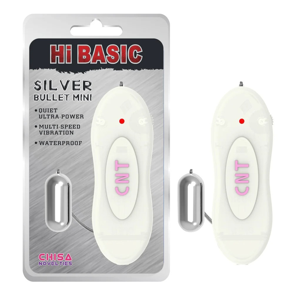 Віброкуля на пульті керування Chisa Hi-Basic Silver Bullet Mini, срібляста, фото 1