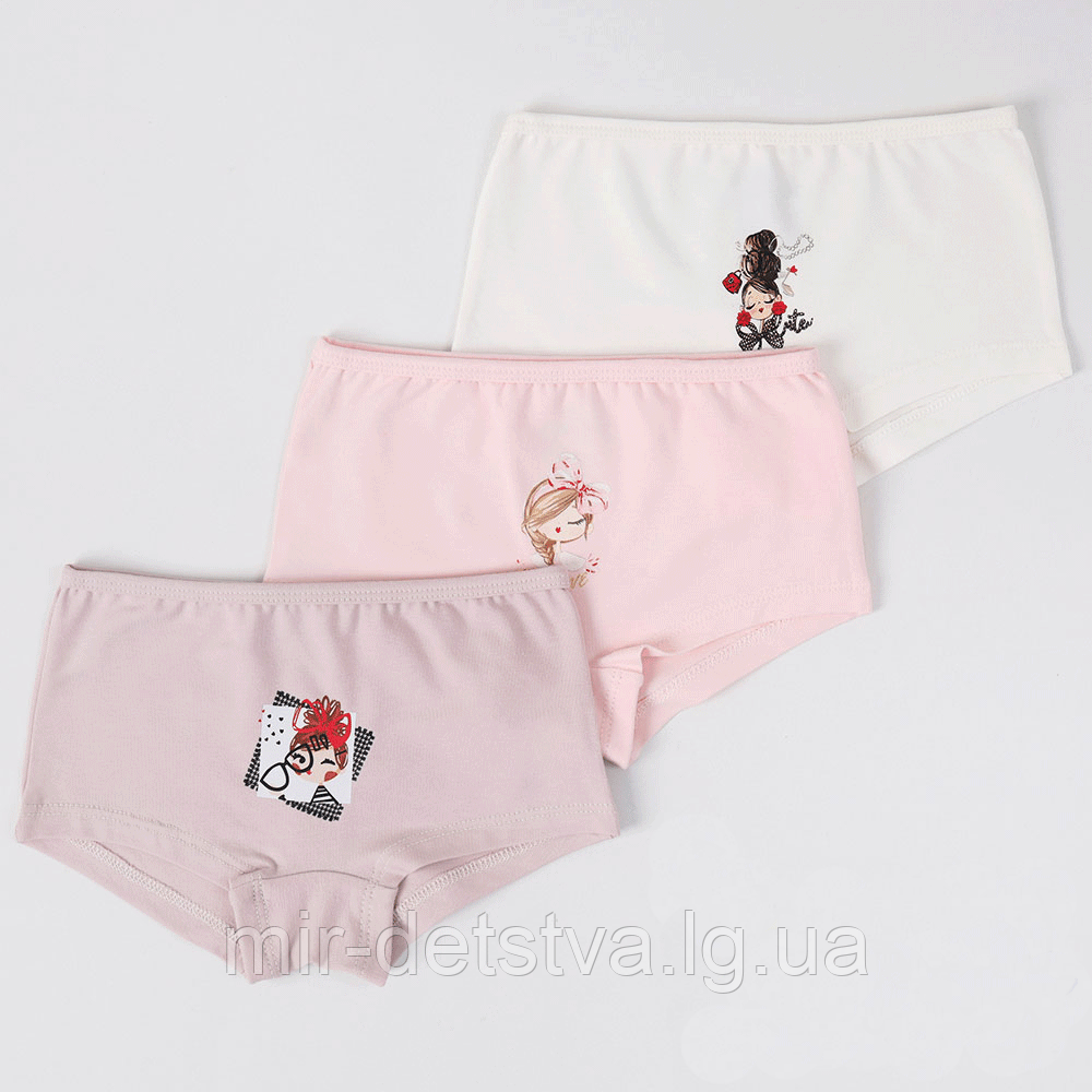 Трусики-шортики дитячі для дівчаток ТМ Baykar, Туреччина оптом р.4 (134-140 см), фото 1