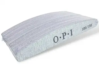 Пилка манікюрна OPI 100/150, пилка для нігтів на паперовій основі, пилочка для манікюру
