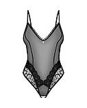 Боді Obsessive Blomentis crotchless teddy XS/S, фото 3
