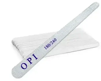 Пилка манікюрна крапля OPI 180/240, пилка для нігтів на паперовій основі, фінішна пилочка для манікюру