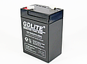 Акумулятор свинцево-кислотний GDLITE GD-645 6V 4.0Ah, фото 4