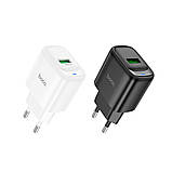 Мережевий Зарядний Пристрій Hoco C140A 1USB QC 18W Колір Чорний, фото 3