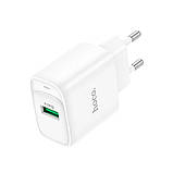 Мережевий Зарядний Пристрій Hoco C140A 1USB QC 18W Колір Чорний, фото 4