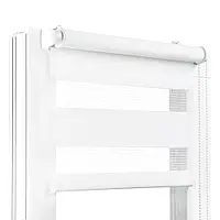 Роллеты День Ночь Жалюзи Рулонная штора День-Ночь Белая