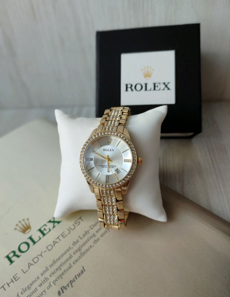 Жіночий годинник Rolex gold