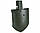 3 шт. Саперна лопата Mil-tec Shovel 11,5 Cm шт. 30 40,5 складана лопата кайло-пила Mini + чохол оливкового кольору, фото 8