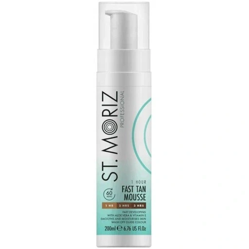 3 шт. St Moriz Professional швидкий мус для засмаги 200ml миттєвий самоопалювач 60 хвилин