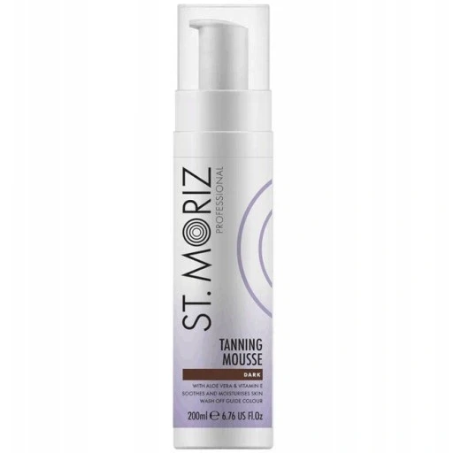 3 шт. St.moriz Professional Tanning Mousse самозасмагаюча піна темного відтінку 200мл бронзатор темний самозасмагаючий