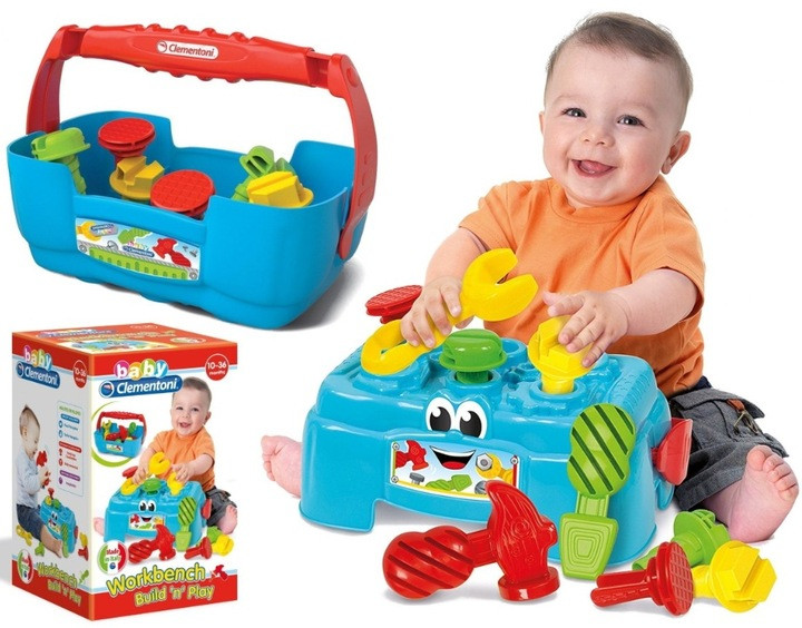 3 шт. Столик маленького майстерника Clementoni Baby 17733
