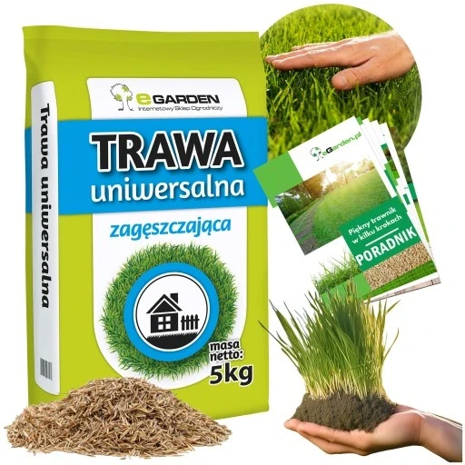 Трава Egarden 200 м² 5 кг 5кг швидко згущуюча газон універсальна стійка насіння 200м2