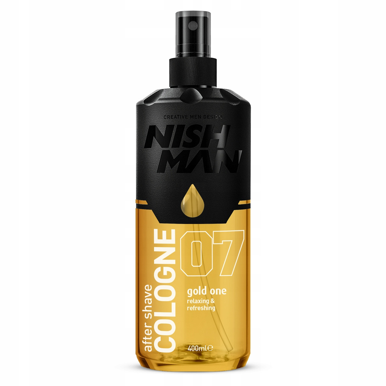 3 шт. Nishman 07 Gold One 400 Ml вода після гоління N7 400ml