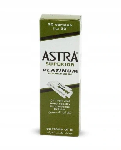 3 шт. Бритви Astra стандартні 100 гоління Superior Platinum 100шт