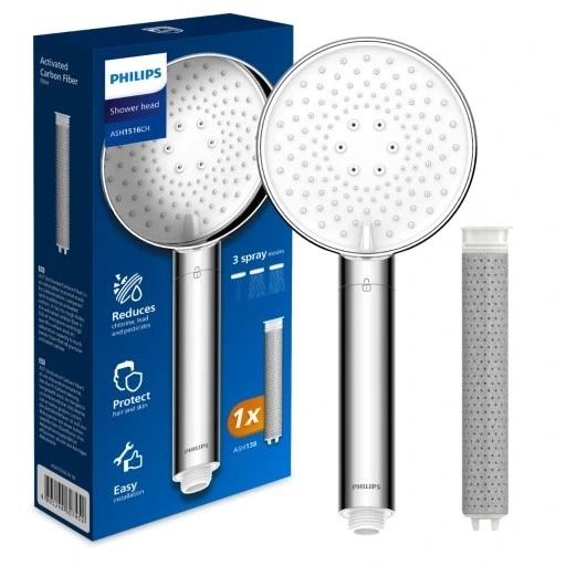 Philips Ash1516ch/10 Chrom душова головка Awp1516ch з фільтром душова