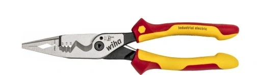 Wiha 45705 універсальні кліщі Industrial 8в1 багатофункціональні для електрика
